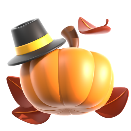 Pumpkin  3D Icon