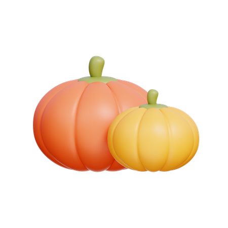 Pumpkin  3D Icon