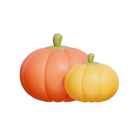 Pumpkin  3D Icon