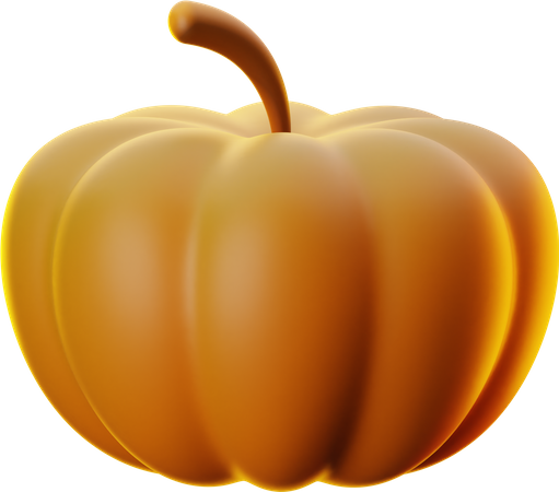 Pumpkin  3D Icon