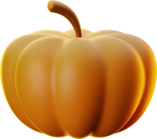 Pumpkin  3D Icon