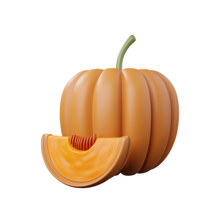 Pumpkin  3D Icon