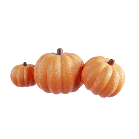 Pumpkin  3D Icon