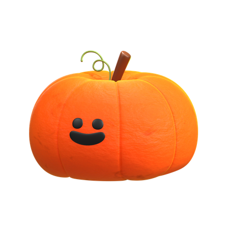 Pumpkin  3D Icon