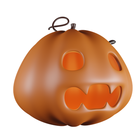 Pumpkin  3D Icon