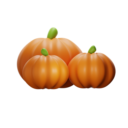 Pumpkin  3D Icon