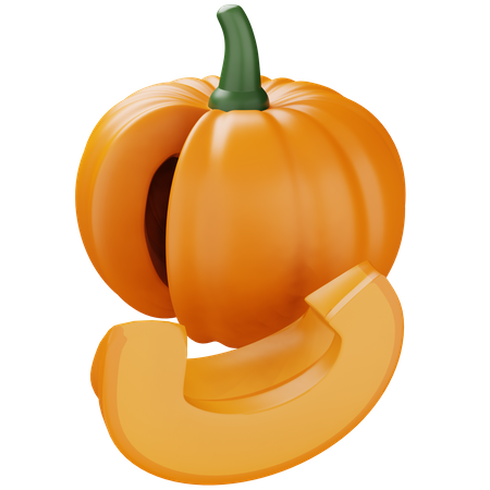 Pumpkin  3D Icon