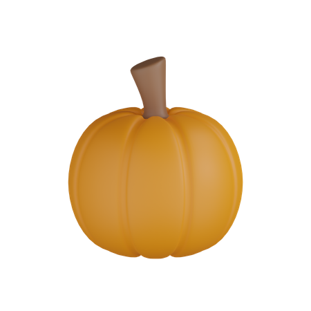 Pumpkin  3D Icon