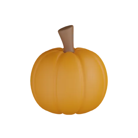 Pumpkin  3D Icon