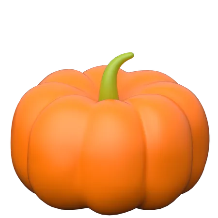 Pumpkin  3D Icon