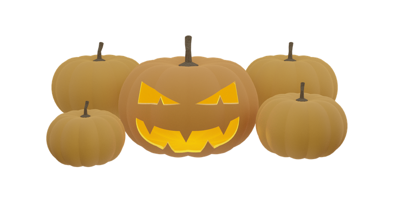 Pumpkin  3D Icon