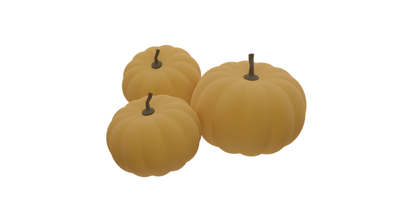 Pumpkin  3D Icon