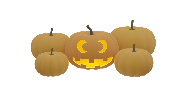 Pumpkin  3D Icon