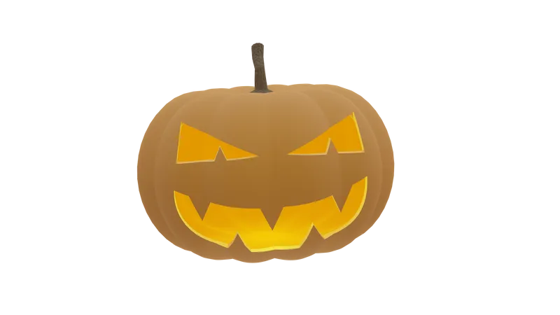 Pumpkin  3D Icon