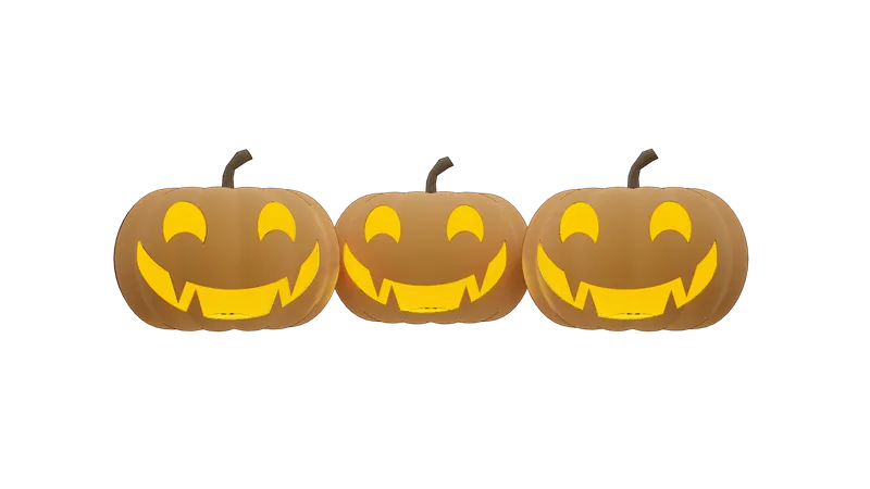 Pumpkin  3D Icon