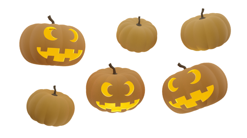 Pumpkin  3D Icon