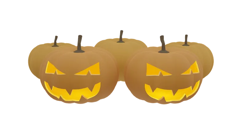 Pumpkin  3D Icon