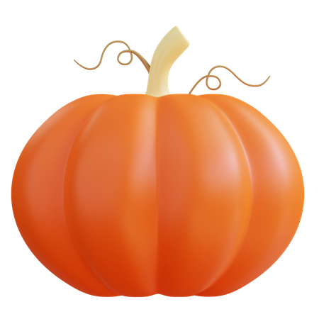 Pumpkin  3D Icon