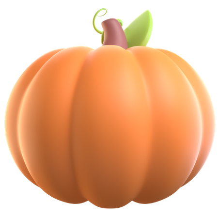 Pumpkin  3D Icon