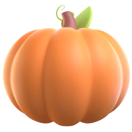 Pumpkin  3D Icon