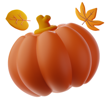 Pumpkin  3D Icon