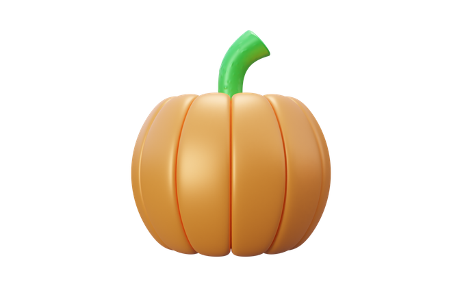 Pumpkin  3D Icon