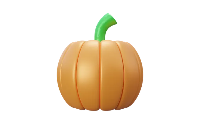 Pumpkin  3D Icon