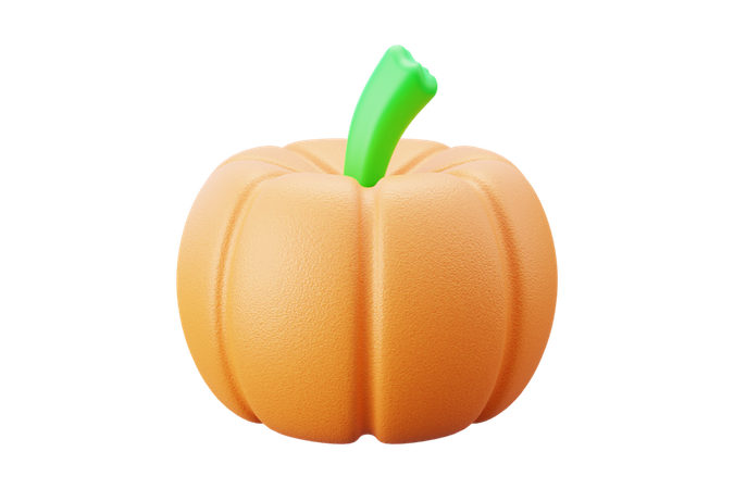 Pumpkin  3D Icon