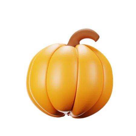 Pumpkin  3D Icon