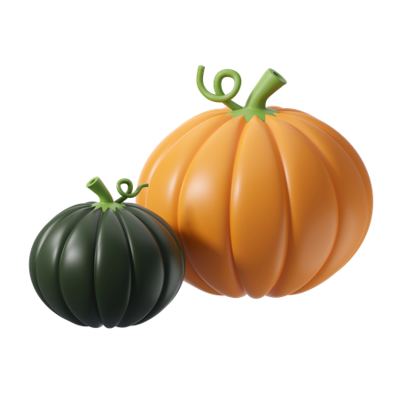 Pumpkin  3D Icon