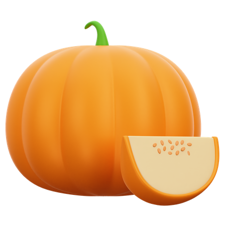 Pumpkin  3D Icon