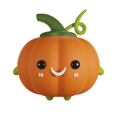 Pumpkin  3D Icon