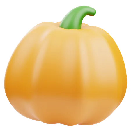 Pumpkin  3D Icon