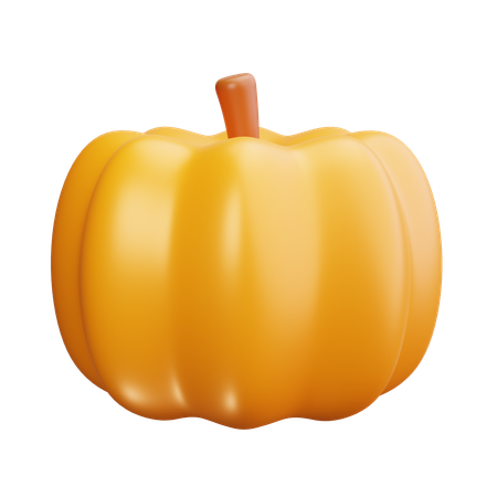 Pumpkin  3D Icon