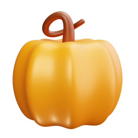 Pumpkin  3D Icon