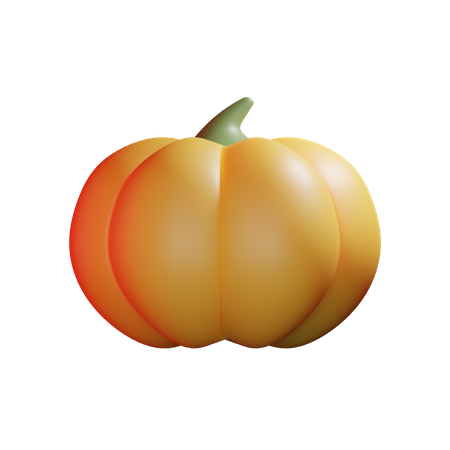 Pumpkin  3D Icon
