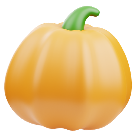 Pumpkin  3D Icon