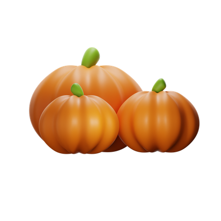 Pumpkin  3D Icon