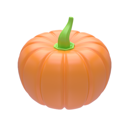 Pumpkin  3D Illustration