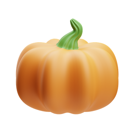 Pumpkin  3D Illustration