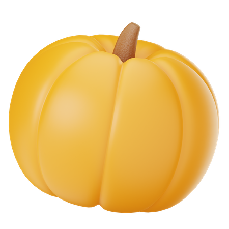 Pumpkin  3D Illustration