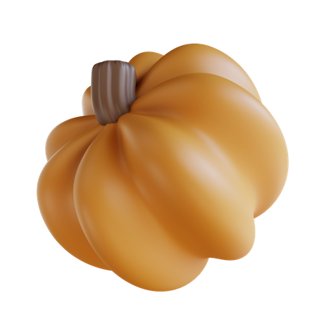 Pumpkin 3D Icon