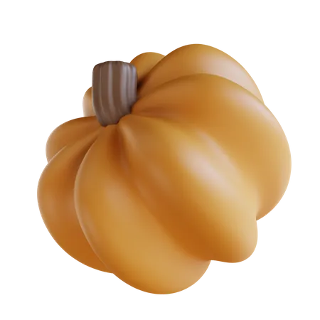 3 D Illustration Thanksgiving Pumpkin 3D Icon