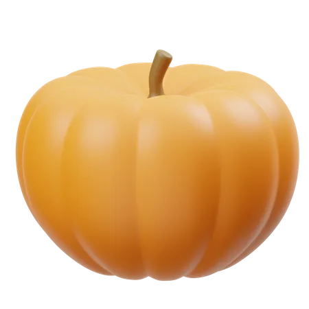 かぼちゃ  3D Icon