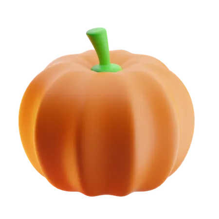 Pumpkin Fruit 3 D Illustration 3D Icon