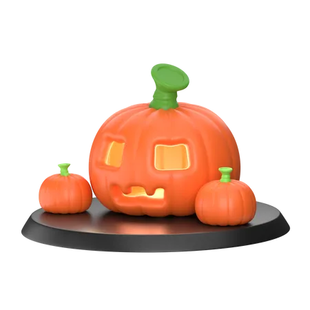 Pumpkin  3D Icon