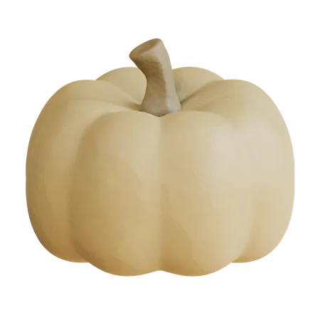 3 D Pumpkin Illustration 3D Icon