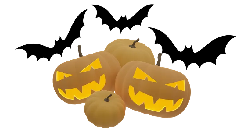 3 D Halloween Day 3D Icon