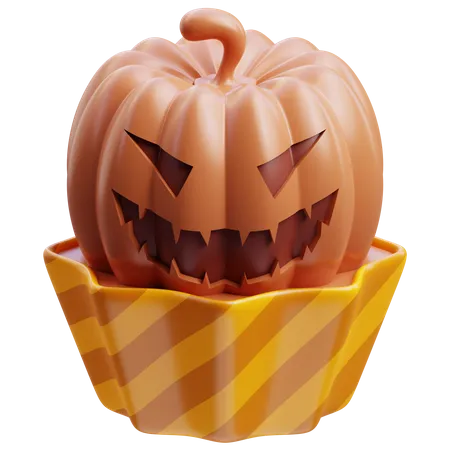 Pumpkin Cake  3D Icon