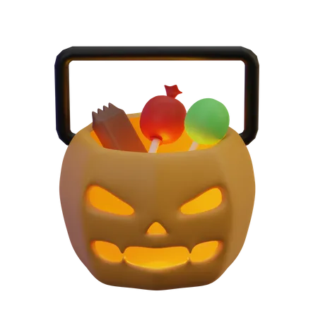 Pumpkin Candies  3D Icon